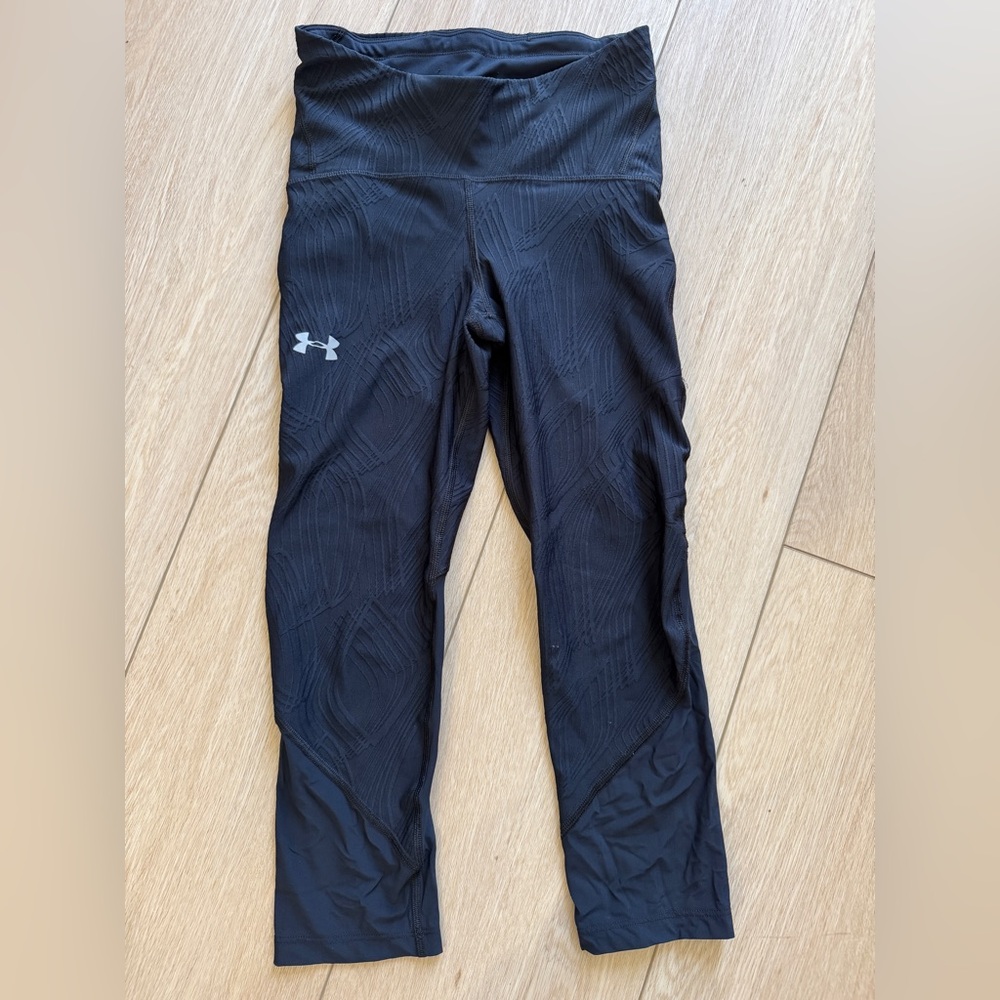Under Armour Compression Heatgear capri length Black Leggings